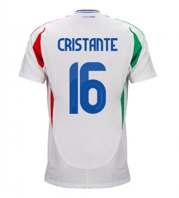 Italia Bryan Cristante #16 Segunda Equipación Eurocopa 2024 Manga Corta